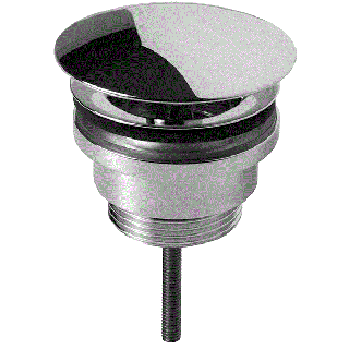 Villeroy&Boch Донный клапан для раковины универсальный нержавеющая сталь