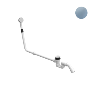 Bette Слив-перелив для ванны с функцией наполнения Blue Satin