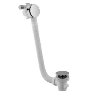 Fima Carlo Frattini Complementi Bagno Слив-перелив для ванны с функцией наполнения Brushed Black Chrome