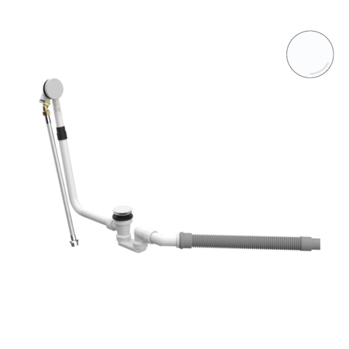 Bette B643-000 слив-перелив для ванны белый