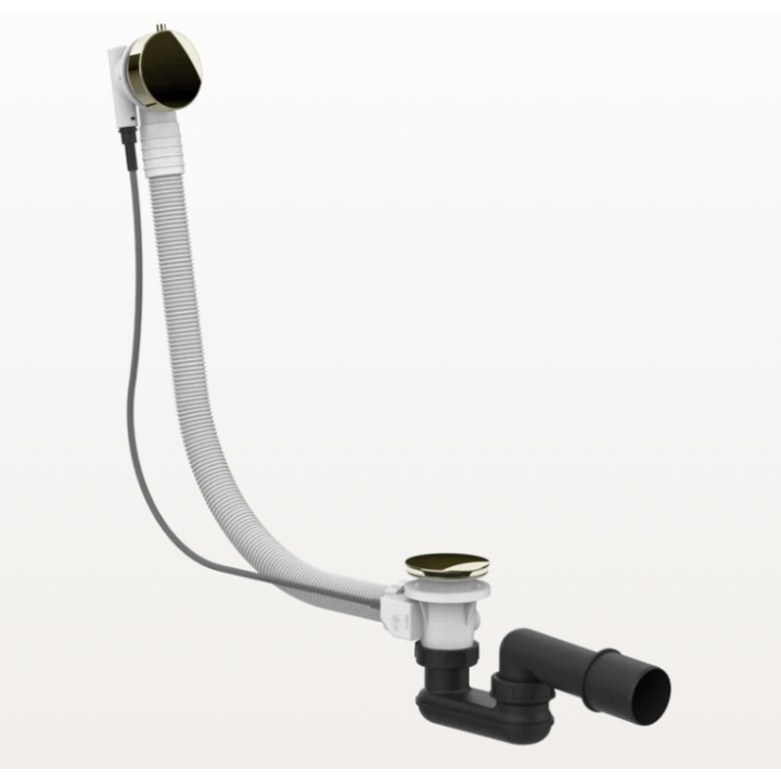 Gessi 01452#720 слив-перелив для ванны, никель