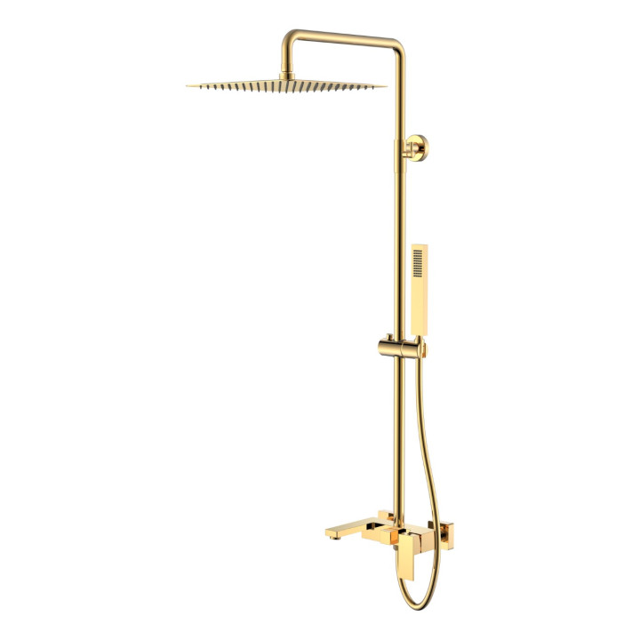 Boheme 478-G душевая система с изливом Gold