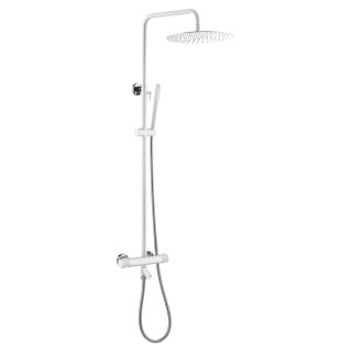 Boheme Uno Душевая система с изливом термостатическая White