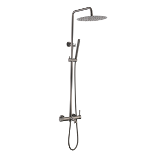 Boheme Uno Душевая система с изливом Gun Metall