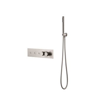 Boheme Fusion Душевая система термостатическая Nickel Brush