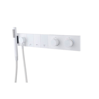 Boheme ZODIAC Душевая система термостатическая White