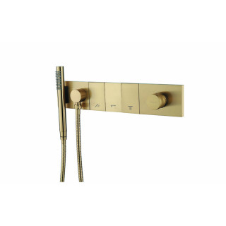 Boheme ZODIAC Душевая система Matt Gold