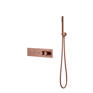 Boheme Fusion Душевая система термостатическая Copper Brushed