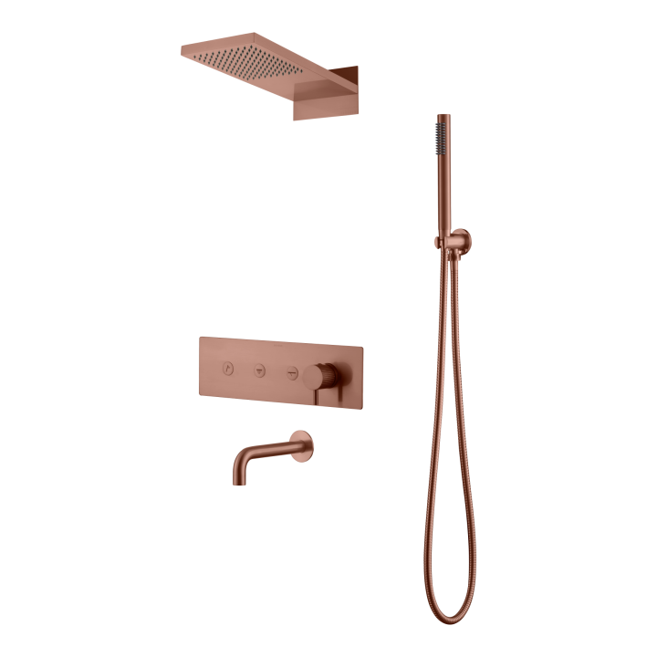 Boheme 130-2-CB душевая система с изливом