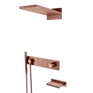 Boheme ZODIAC Душевая система с изливом Brushed Bronze