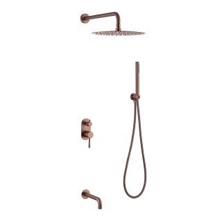 Boheme Uno Душевая система с изливом Copper Brushed