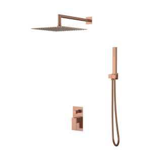 Boheme 474-3-CB душевая система Qubic Copper Brushed