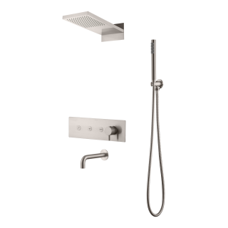 Boheme Fusion Душевая система с изливом Nickel Brush