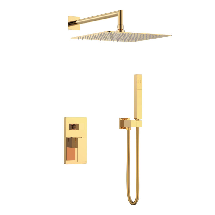 Boheme Qubic 474-3-G душевая система Gold