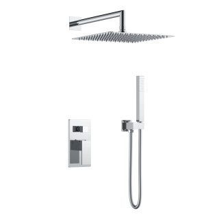 Boheme 474-3-CR душевая система Qubic Chrome
