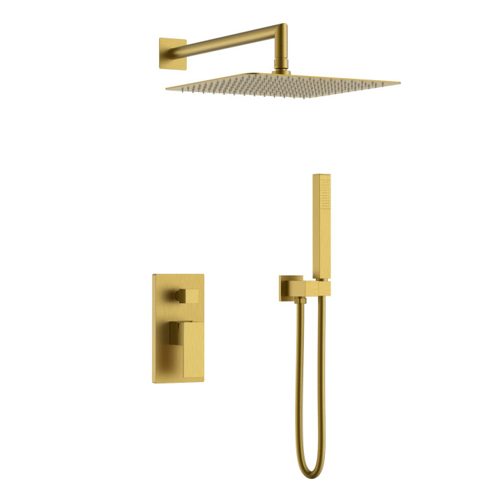 Душевая система 474-3-BR Boheme Qubic Bronze