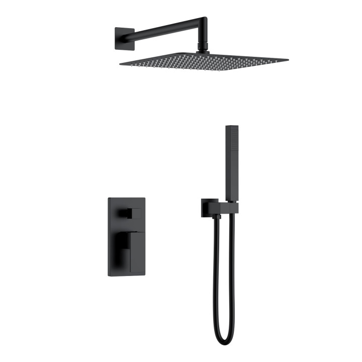 Boheme Qubic 474-3-B душевая система, черная