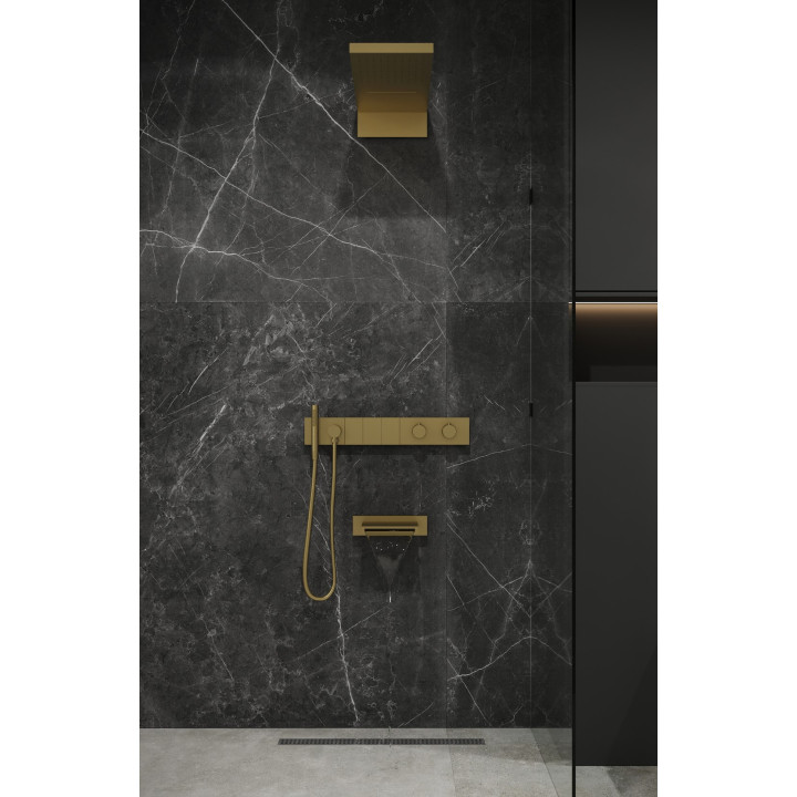 Boheme 133-2-G душевая система скрытая Gold