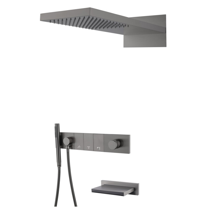 Boheme ZODIAC 132-2-GM душевая система c изливом