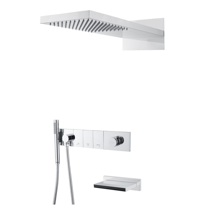 Boheme ZODIAC 132-2-CR душевая система Chrome