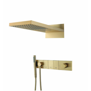 Boheme ZODIAC Душевая система Matt Gold