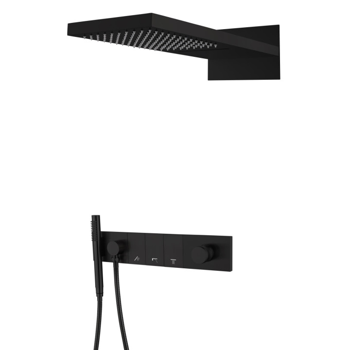 Boheme 132-B душевая система скрытая Black