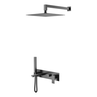 Душевая система Boheme Qubic 474-GM Gun Metall