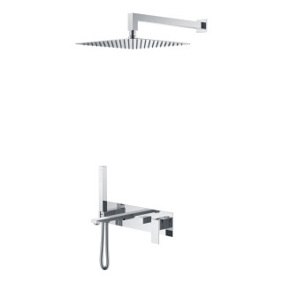 Boheme 474-CR душевая система Qubic Chrome