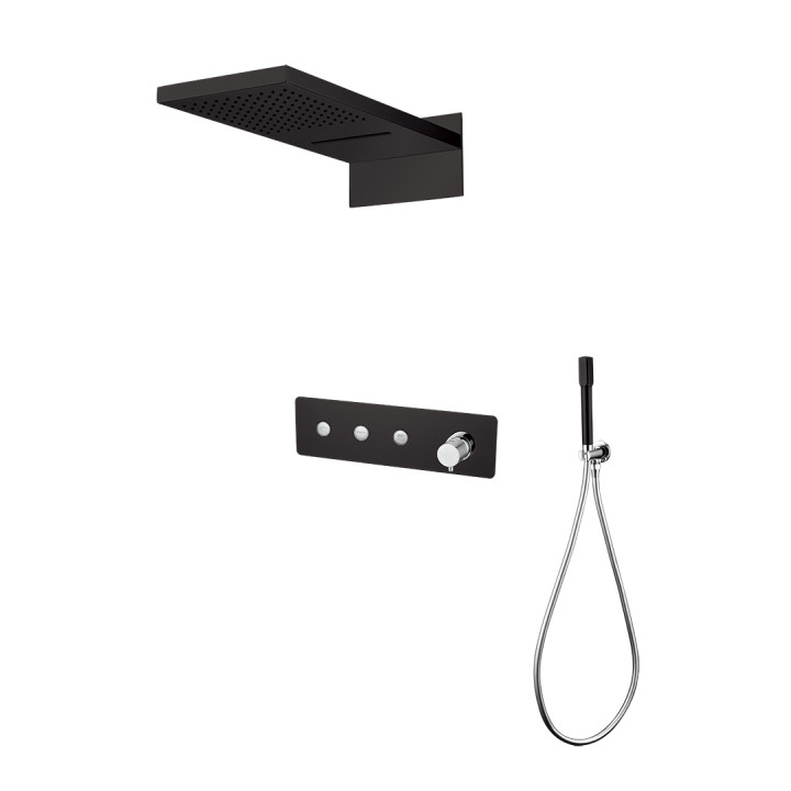 Boheme 130-BCR Душевая система Fusion Black