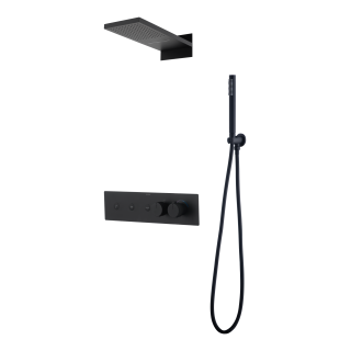 Boheme Fusion Душевая система термостатическая Black