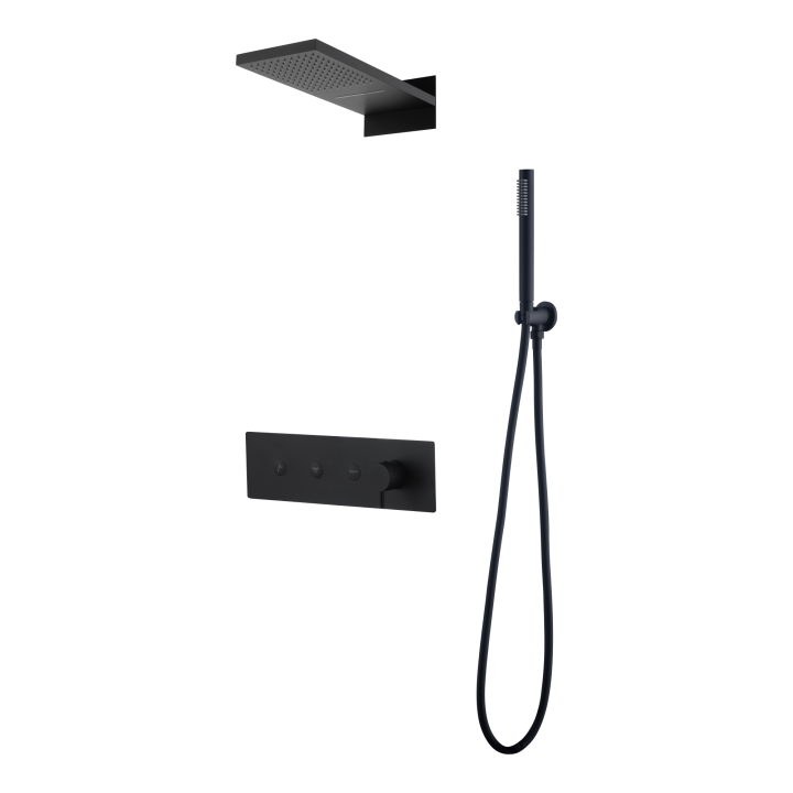 Boheme 130-B душевая система Fusion Black