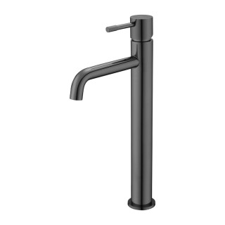 Boheme Uno Смеситель для раковины высокий Shine Gun Metall