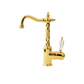 Boheme 322 смеситель для раковины высокий Gold