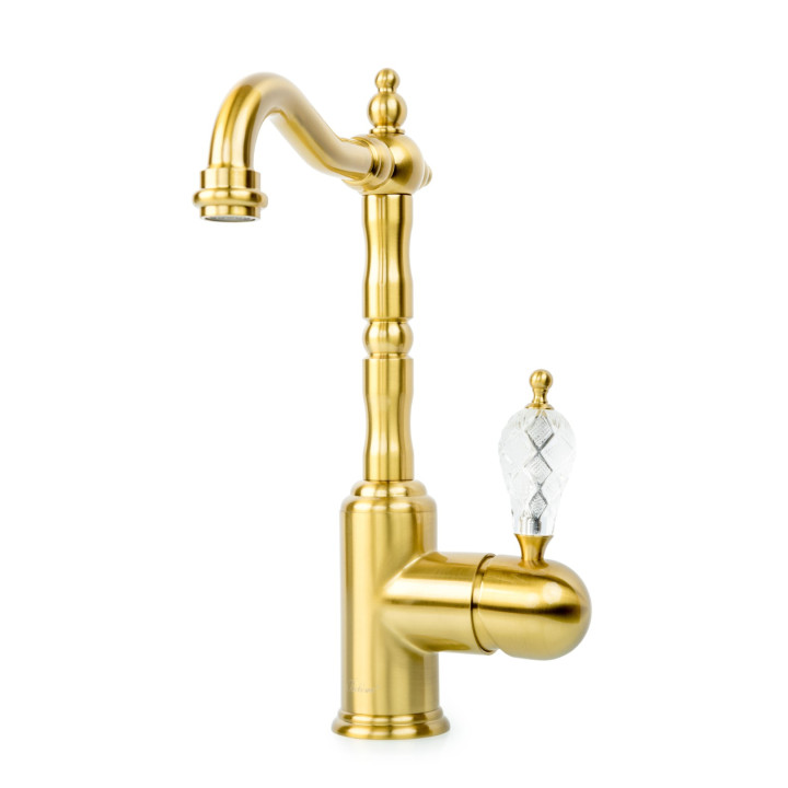 Boheme 302-CRST смеситель для раковины Bronze