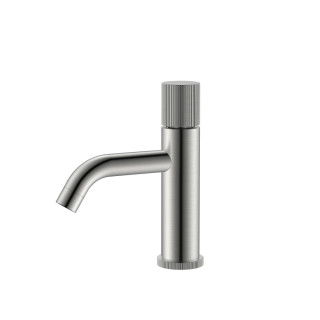 Boheme Stick LINEA Смеситель для раковины низкий Nickel Brush