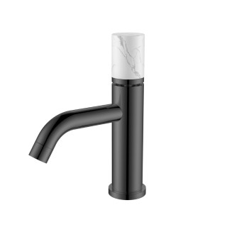 Boheme Stick Смеситель для раковины низкий Shine Gun Metall