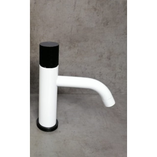 Boheme Stick DIAMOND Смеситель для раковины низкий W (белый глянец)