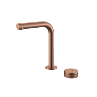 Boheme TECH Смеситель для раковины стандартный на 2 отверстия Copper Brushed