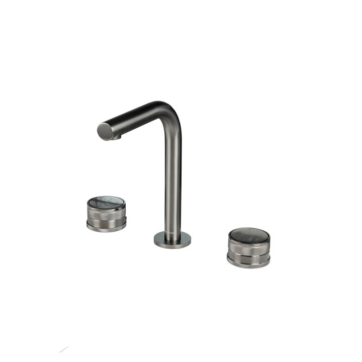 Boheme 152-GM-PR смеситель для раковины, 3 отверстия