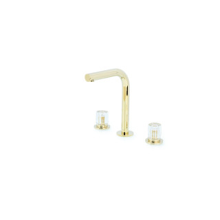 Boheme ELEGANTE Смеситель для раковины стандартный на 3 отверстия Gold