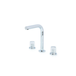 Boheme ELEGANTE Смеситель для раковины стандартный на 3 отверстия Chrome