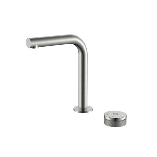 Boheme TECH Смеситель для раковины стандартный на 2 отверстия Nickel Brush