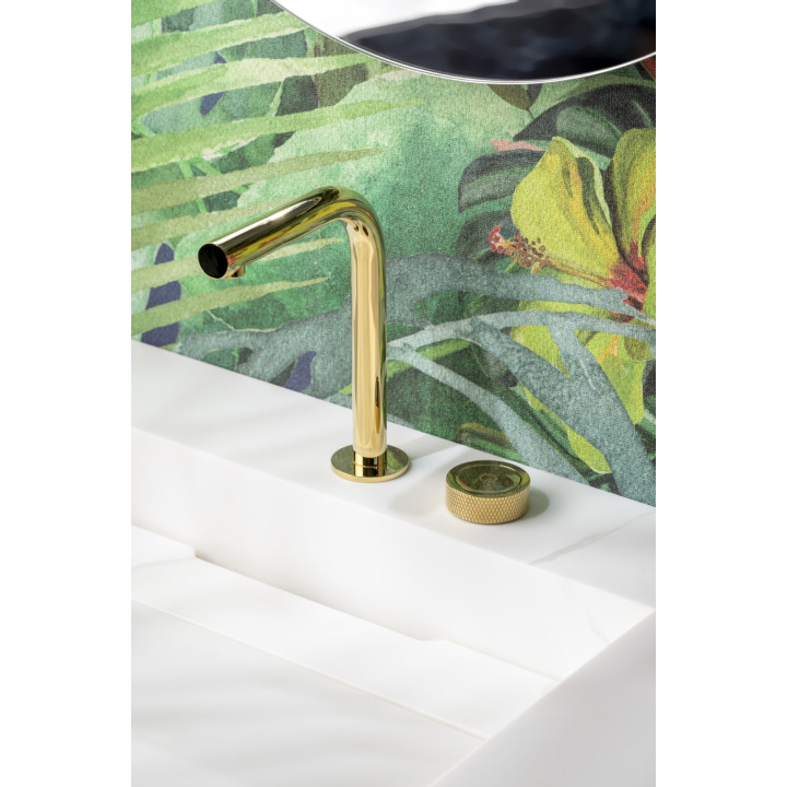 Boheme 158-G смеситель Gold для раковины