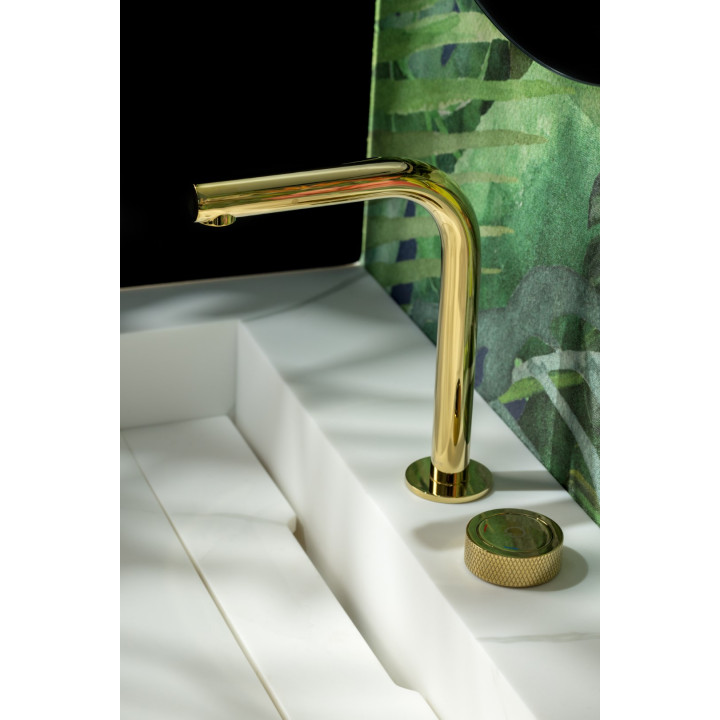 Boheme 158-G смеситель Gold для раковины