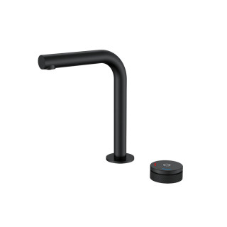 Boheme TECH Смеситель для раковины стандартный на 2 отверстия Black