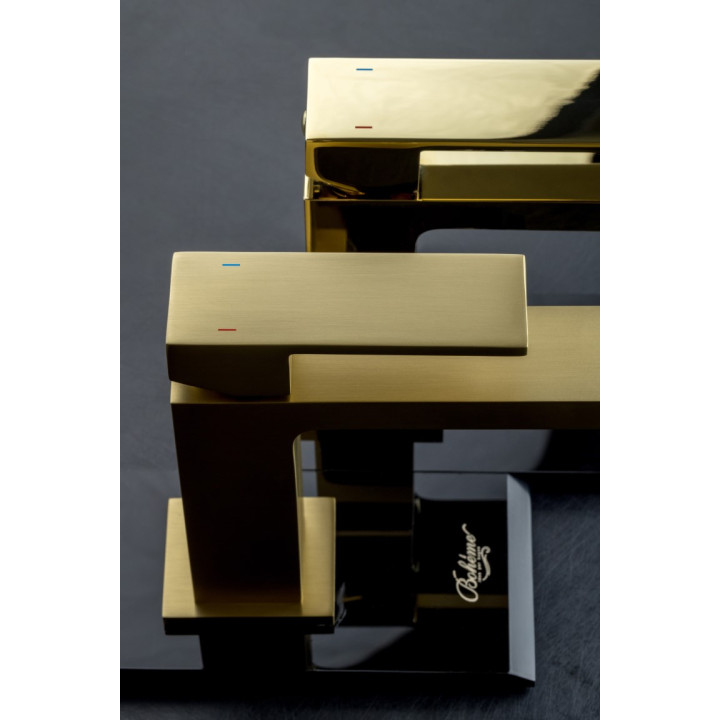 Boheme 471-MG смеситель Qubic Matt Gold