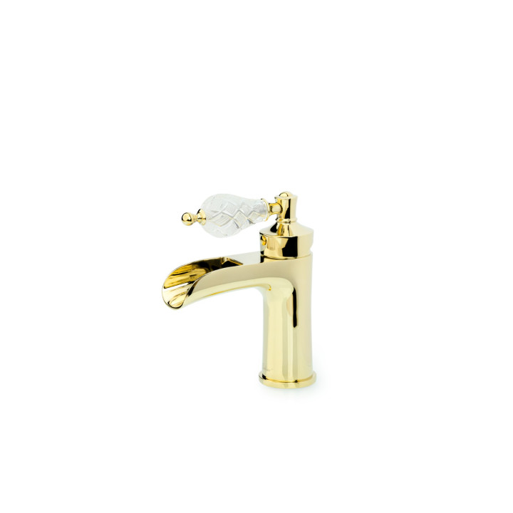 Boheme 211-CRST смеситель для раковины Gold