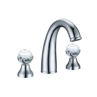 Boheme Brilante Presente Смеситель для раковины стандартный на 3 отверстия Chrome