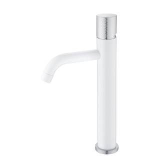 Boheme Stick TOUCH Смеситель для раковины высокий W (белый глянец)