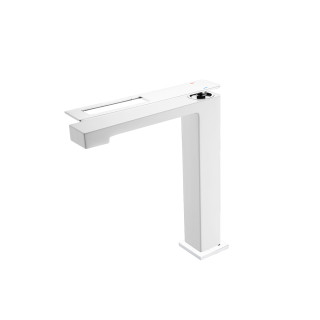 Boheme Q Смеситель для раковины высокий W (белый глянец)